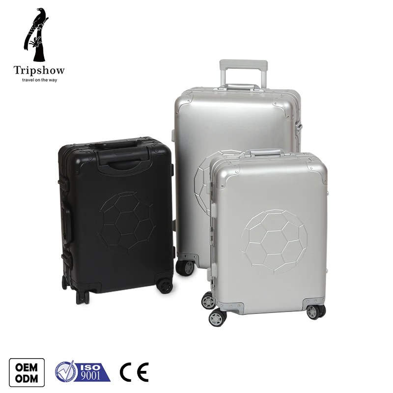 Wholesale Aluminum Suitcase Hand Shell Suitcase With 360 Degree Spinner Wheel