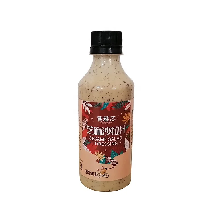 260 g 24 Years Production Experience Factory Seasonings Products Classic Salad Paste Seasoning Japanese Style OEM Sesame Sauce