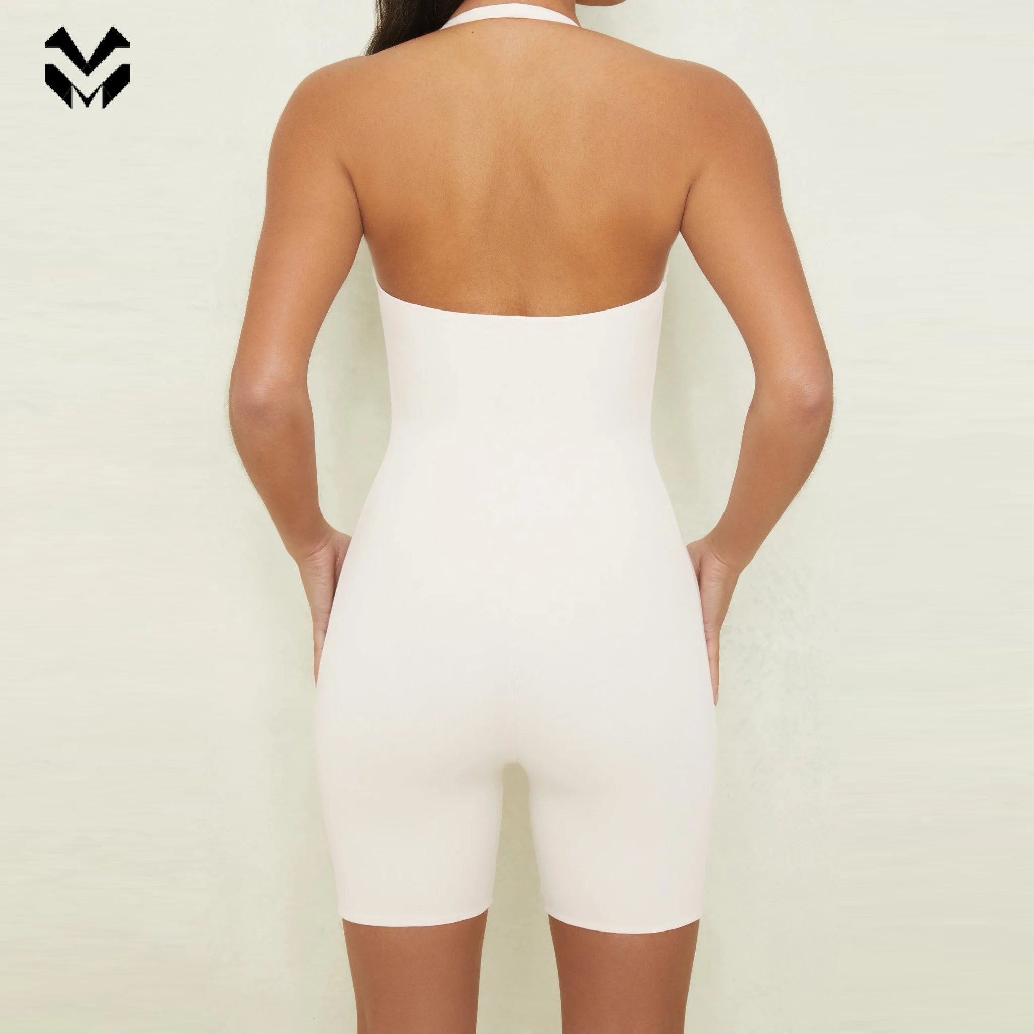 Новый Модный повседневный женский комбинезон, комбинезоны, велосипедные короткие слитные комплекты, индивидуальный наряд, Женский Облегающий комбинезон для йоги