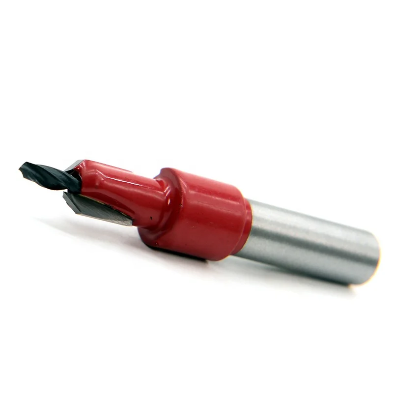 TCT Adjustable Countersink Drills for Woodworking 10mm shank 90 degree with Polit Center Drill  2.8mm-6.4mm