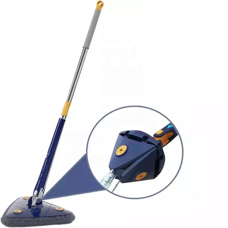 360 Degrees Rotatable Cleaning Triangular Flat Mops