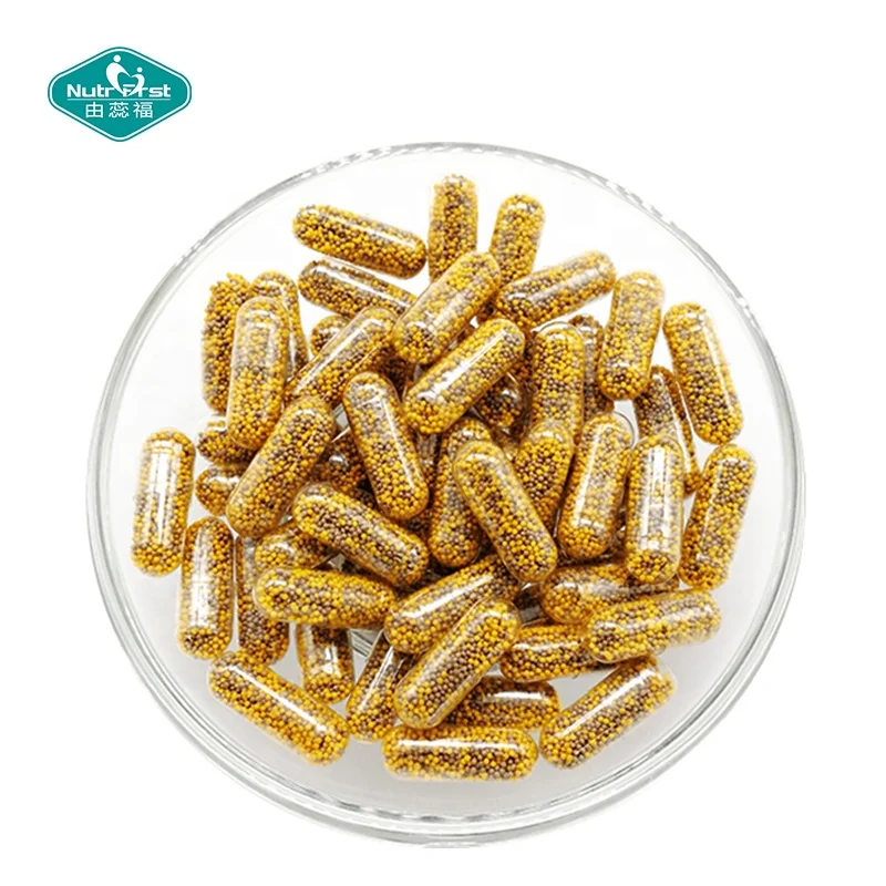 Bulk L Arginine Vitamins Capsules Time Release Micropellets Capsules with Beadlets