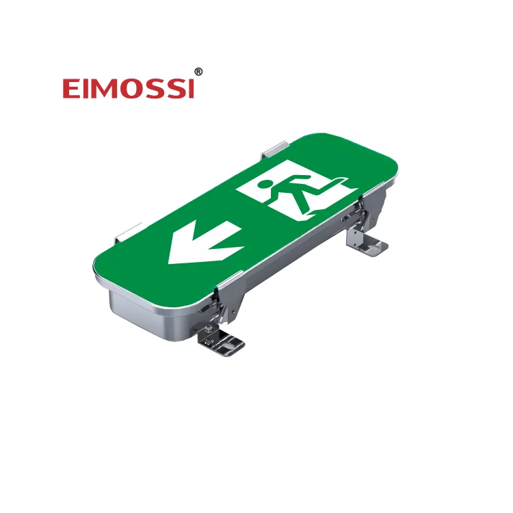 316 Stainless steel Marine IP66 Emergency Exit Light Waterproof 5W LED Wall Lamp Emergency Light Bulkhead Clear Luminous White