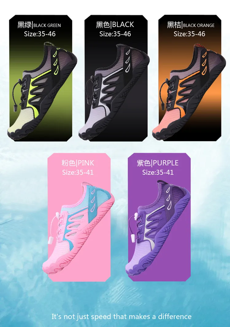 No Moq Ready to Ship Hot Sale Rubber Shoes New Arrival Women Men Aqua Shoes
