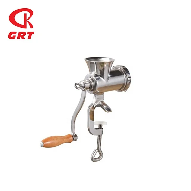 Stainless Steel Professional #5 Hand Kitchen Meat Grinder For Sale