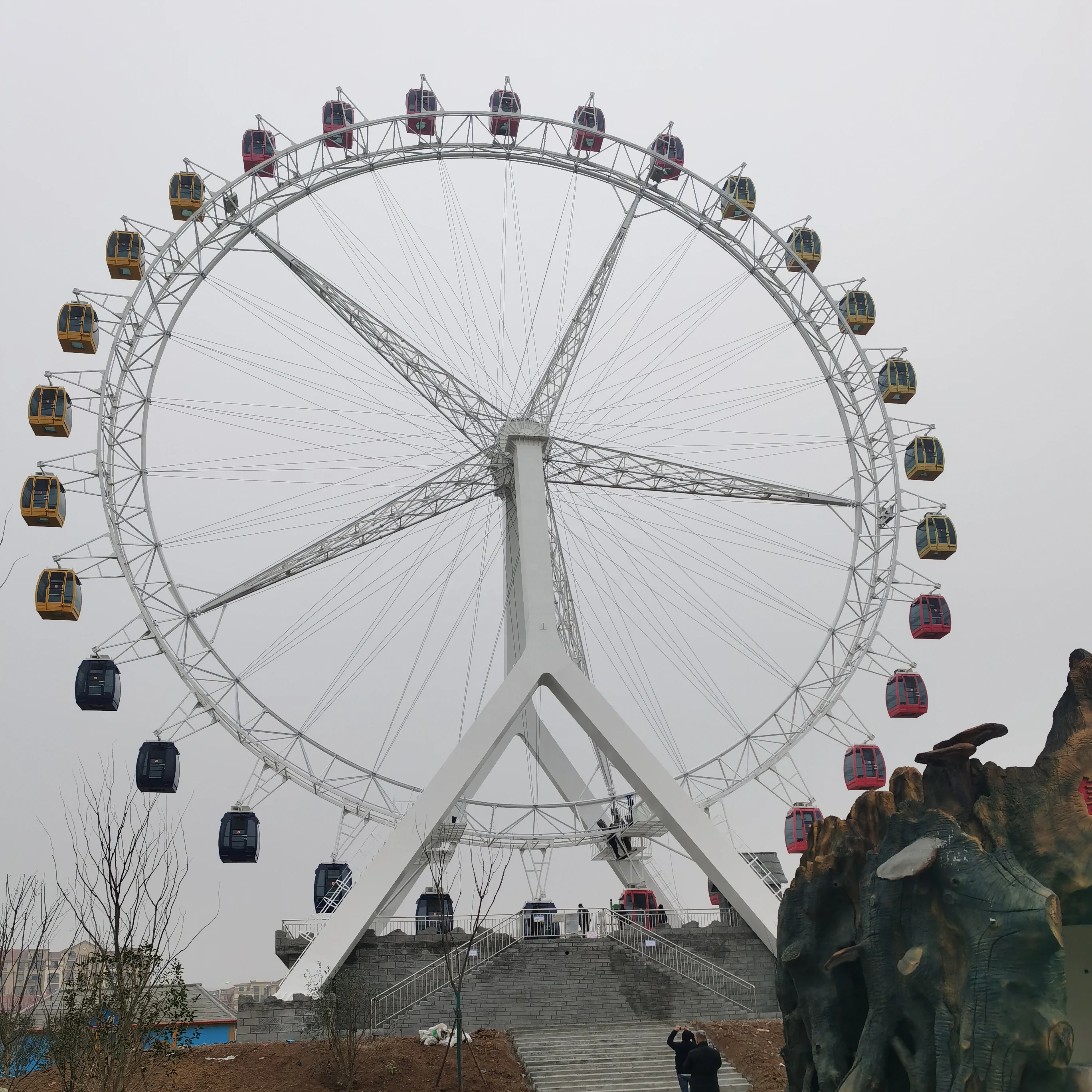 Factory price 50m outdoor amusement park rides  ferris  wheel for sale