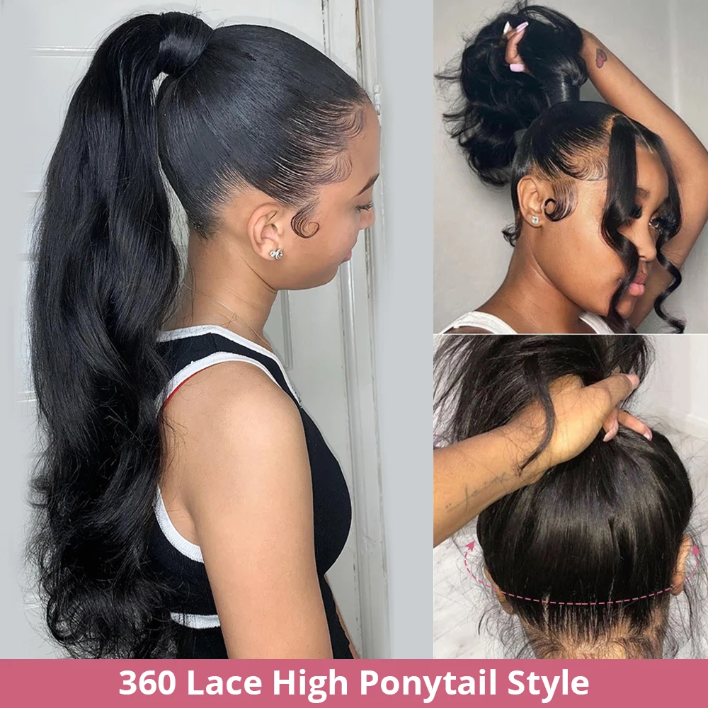 250% Density 360 HD Lace Wigs Vendor,Brazilian 360 Lace Frontal Wig,Human Hair Wigs 360 Full Lace Hair Extensions & Wigs
