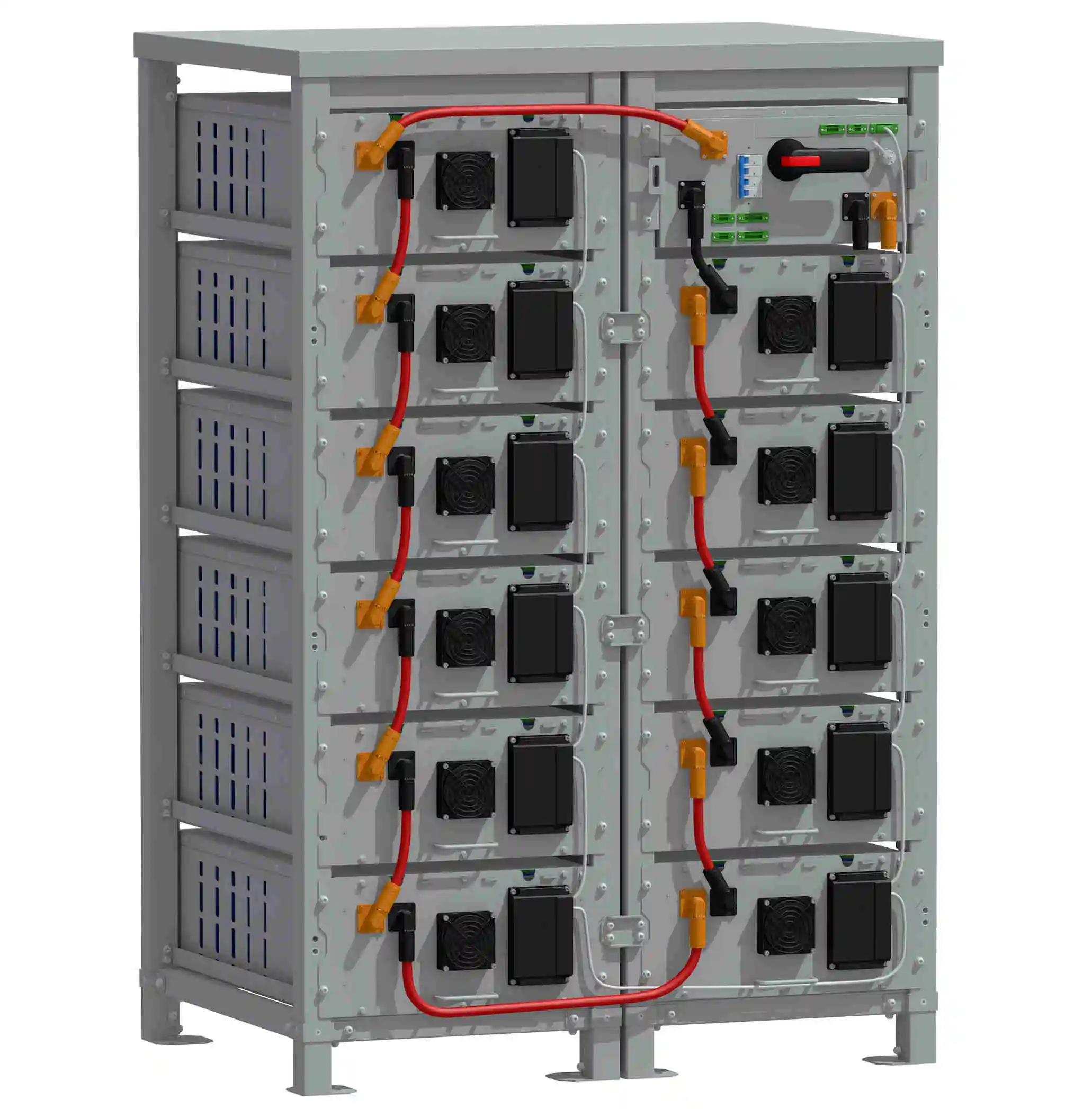 100kwh 150kwh 200kwh Commercial Battery Storage Industrial Solar Panels System with PCS and Lithium Battery Pack