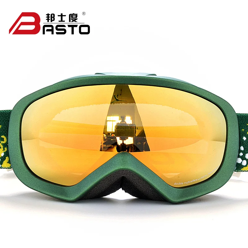 Hot Sale prevent mist winter outdoor anti fog Sports Eyewear Ski Goggles for kidsSG1104