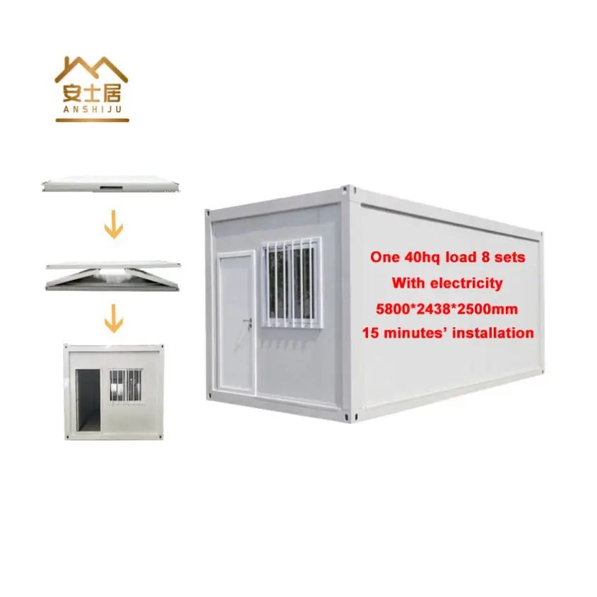 China Factory Sri Lanka High Quality Russia Prefab Houses Folding Container House