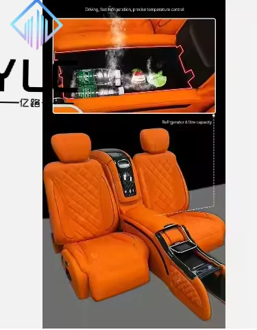 YLC Luxury Modified Captain Seat For G CLass with Central Console Electric Reclining Limousine Seats
