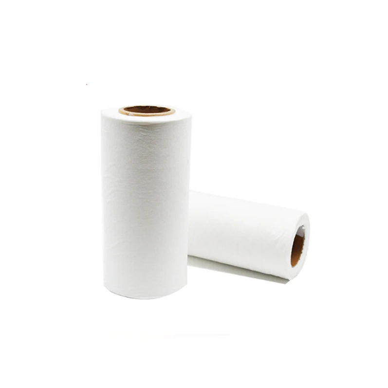 spunlace nonwoven fabric rolls kitchen cleaning cloth wet wipes raw material biodegradable face towel eco-friendly for wet wipes