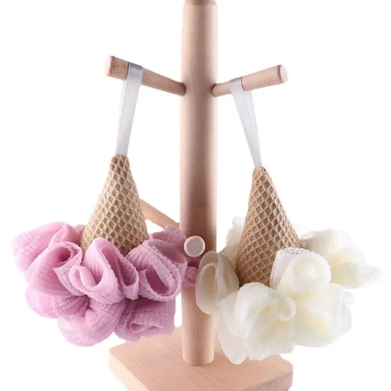 Bath Sponge Ball Soft Hot Sale Low Price Hight Quality Top Selling Net Scrub Wholesale Bamboo African Body Bath Sponge Scrubber