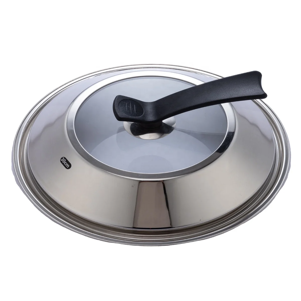 Shixing wok Pan крышка из закаленного стекла с ободом из нержавеющей стали детали кухонной посуды Полезная кухонная универсальная Паровая посуда