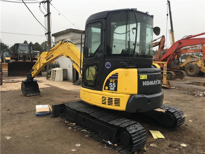 Б/у мини-экскаватор Komatsu PC55 небольшой экскаватор по