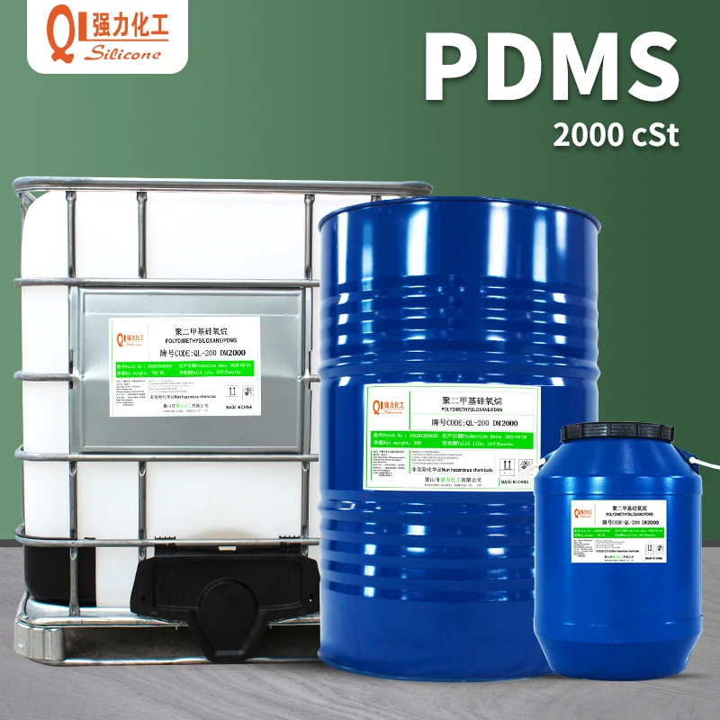 QL2000   Manufacturer supply dielectric fluid polydimethylsiloxane silicone oil 201 cosmetic raw material