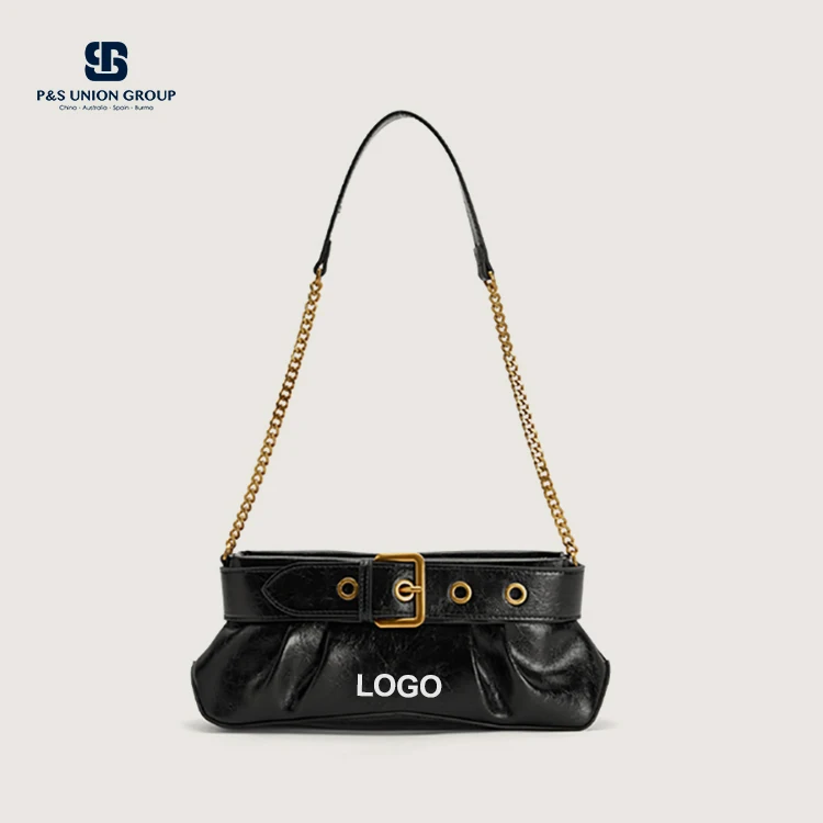 #24006 Pass BSCI manufacturer fashion shoulder bag ladies fashion bags leather trendy mini handbags 2024 underarm bags for women