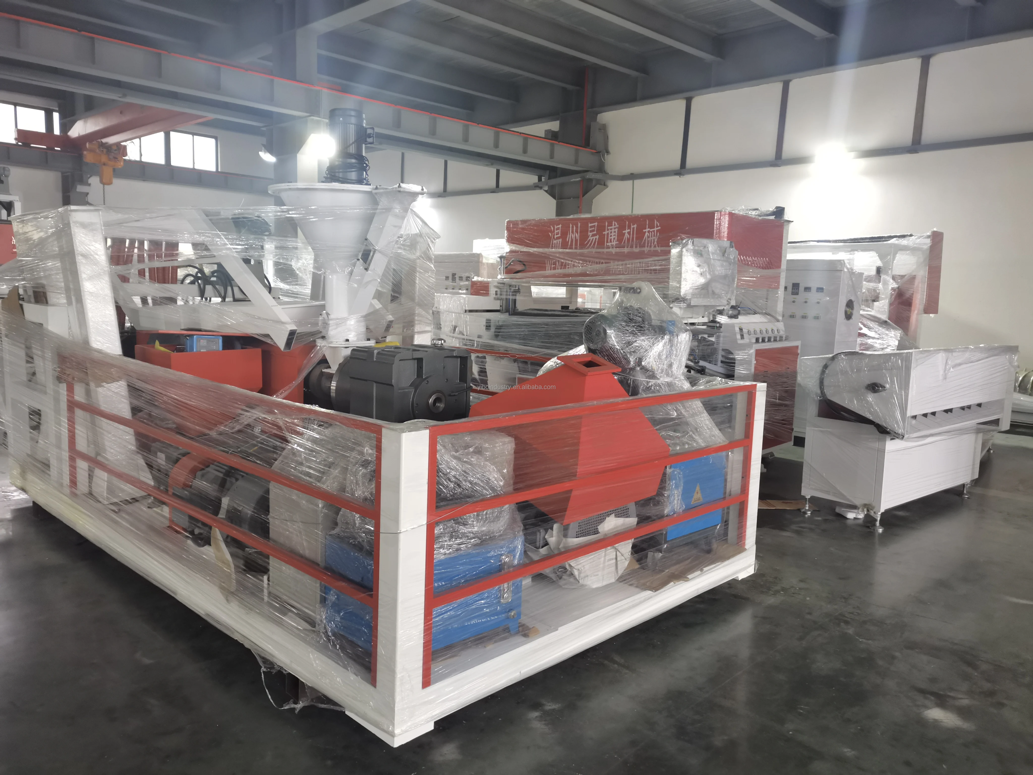 Reliable Strech PE Film Stretch Film Making Machine From China YIBO Factory