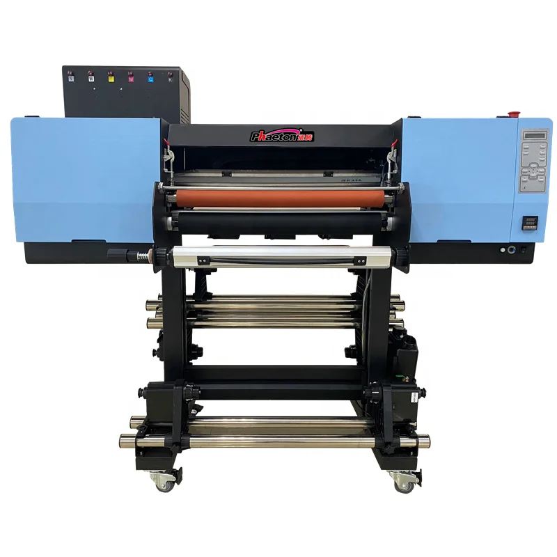 Galaxy Phaeton UV DTF принтер 3D струйный маленький Epson головка печатная машина для кристаллической этикетки 80 см рулон в uv
