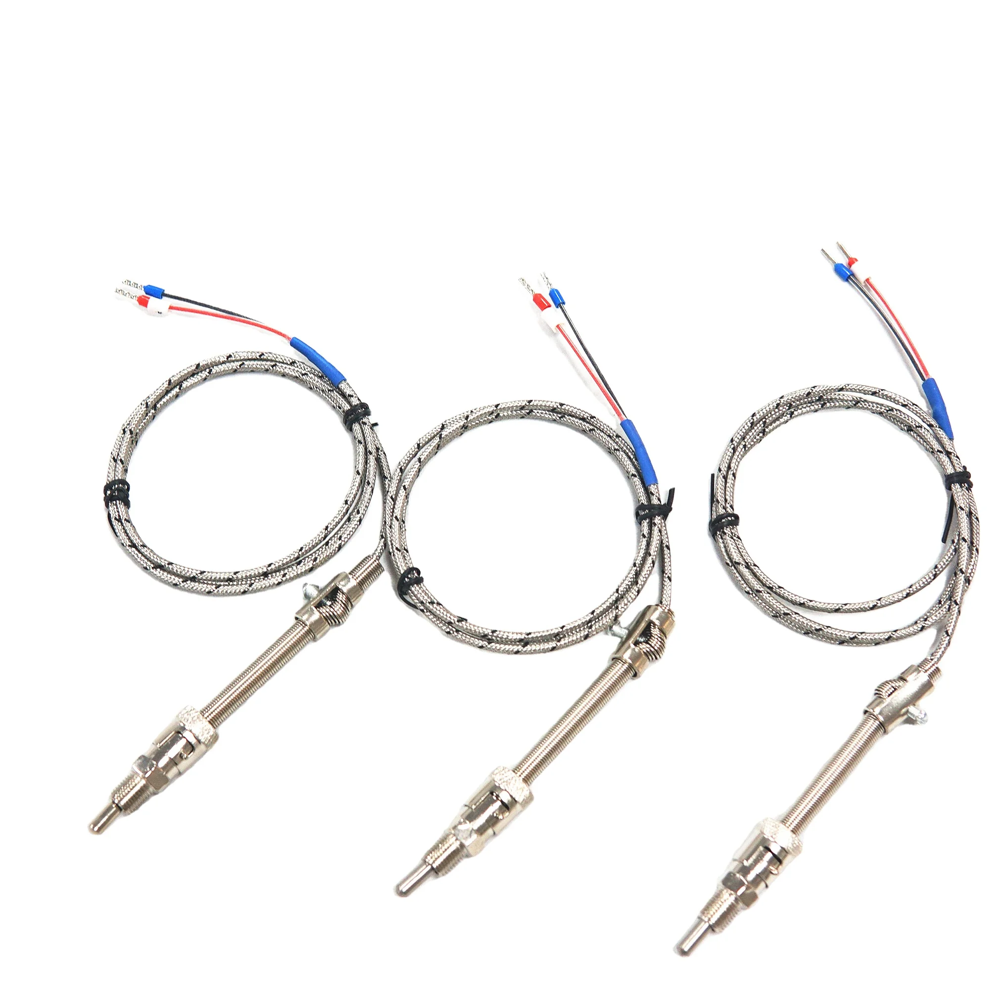 Hot Spring Loaded K J Type Thermocouple Temperature Sensor
