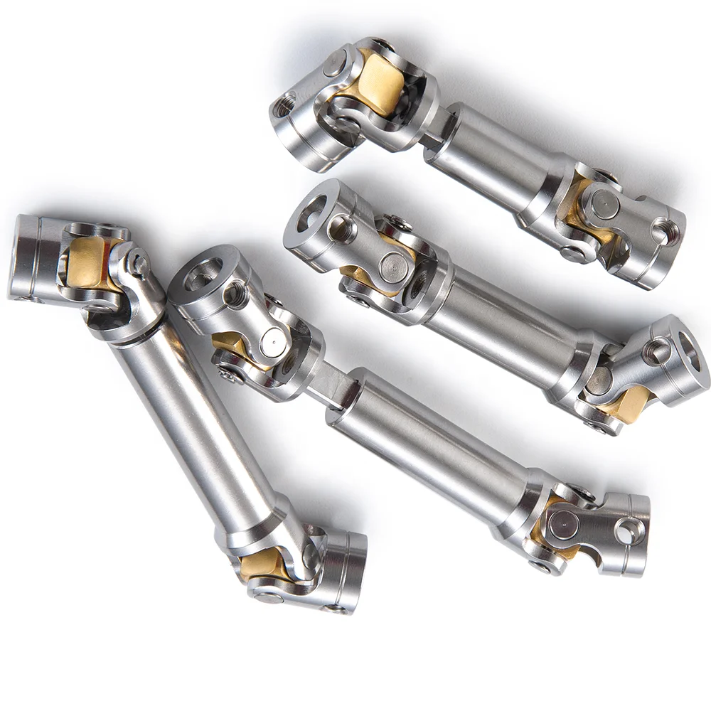 Strengthen RC Car Metal 65-85mm/70-90mm/75-100mm Drive Shaft Joint for 1/14 Tamiya Trailer Tractor Truck Model Car Spare Parts