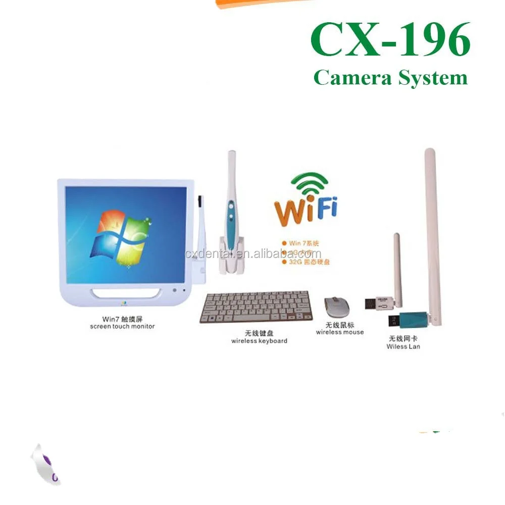 Набор X-Ray Reader и интраоральная камера для Стоматологическое Кресло зубов устройство просмотра рентгеновской пленки затвор камеры CX-196