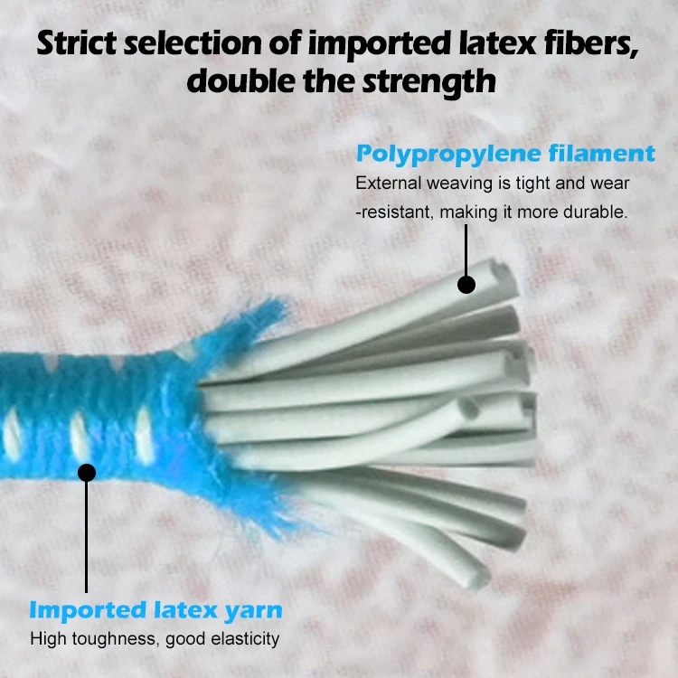 Baiyuheng High Quality Low Price Black Camping Bungee Cords