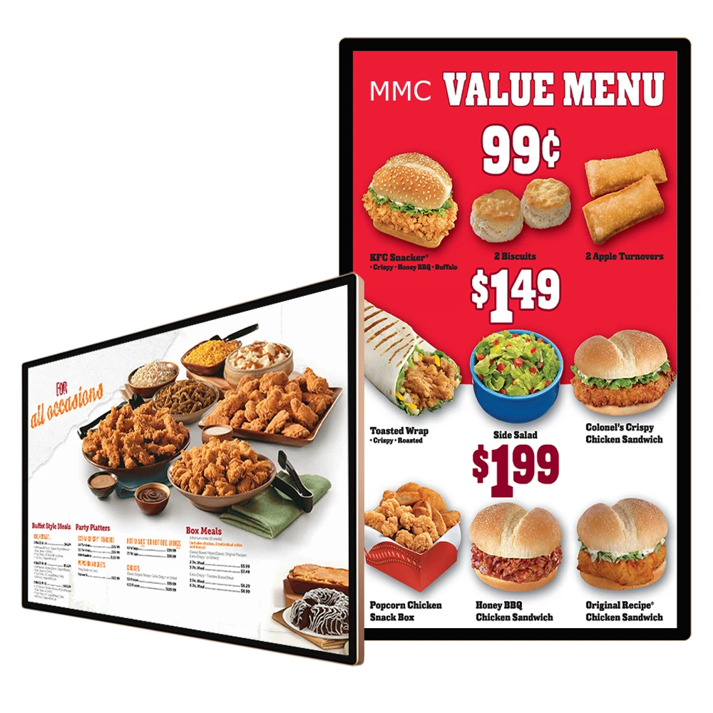 Wall Mount Lcd Advertising Boards Player Screens Advertisement Digital Signage And Displays