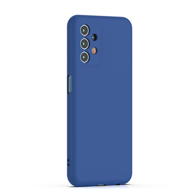 2.0mm silicone rubber case  for samsung A13  case shockproof soft microfiber cover for samsung A33 A53 A73 silicone case
