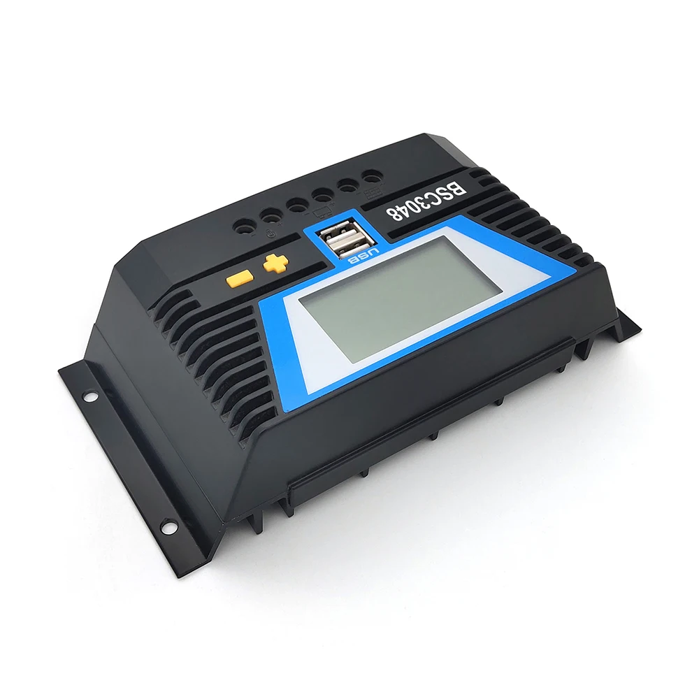 Оптовая продажа 12V 24V 20A Auto 5V Dual USB выход Регулируемый PWM контроллер солнечного заряда