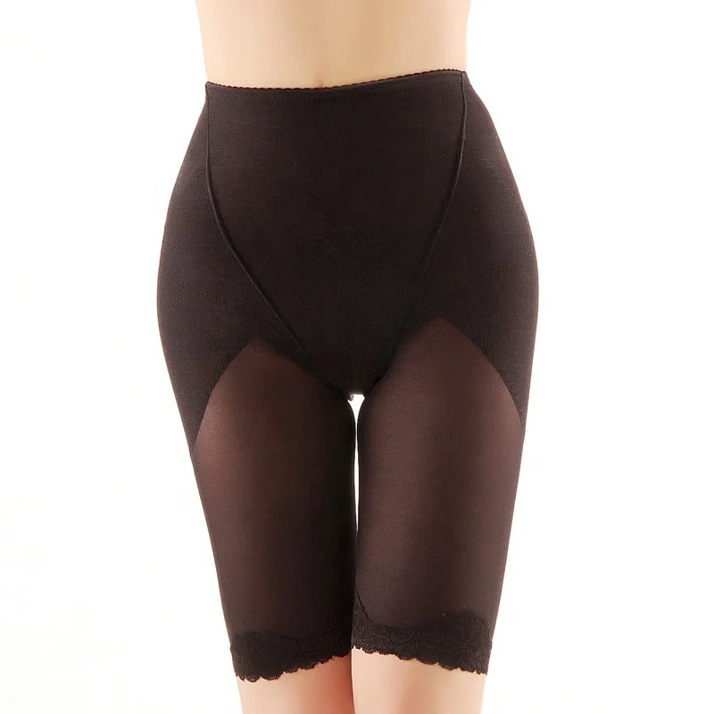 Women Body Breathable Tight Shaper Pants Hip Leg Shorts Lace Abdomen Panties