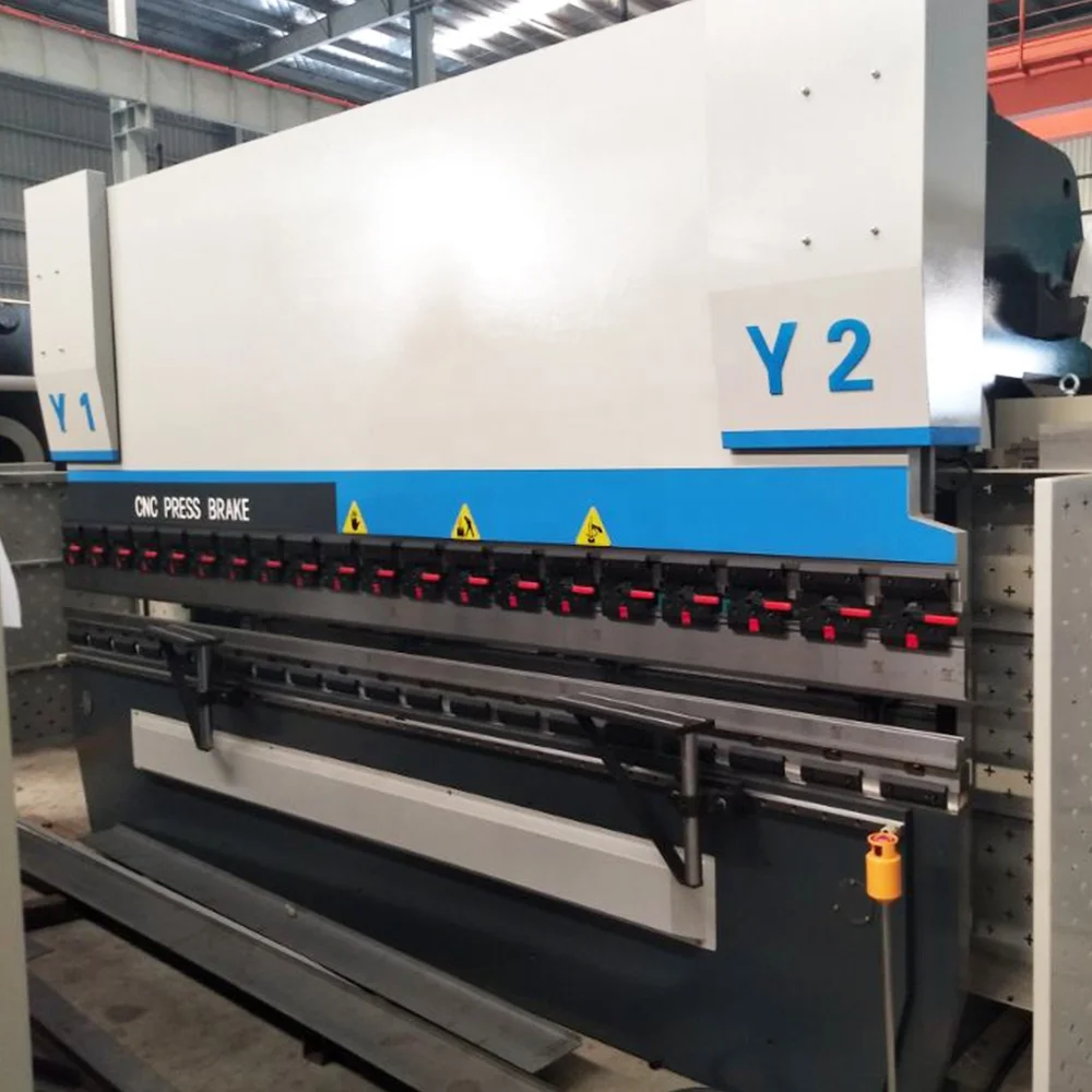 Good price stainless steel sheet metal plate 125t 3200mm hydraulic manual press brake for 2mm to 6mm sheet bending