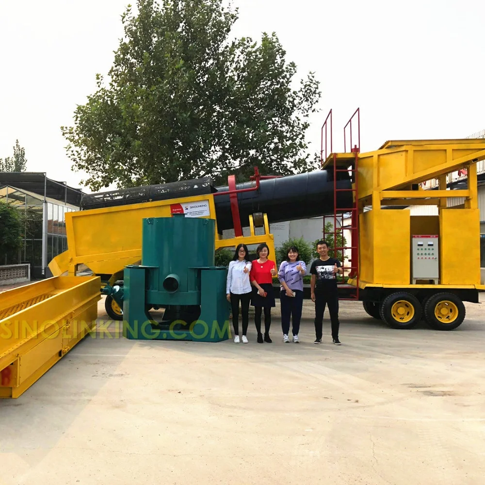 SINOLINKING portable gold separating machine mining equipment