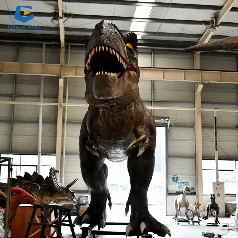  Большая модель T-Rex аниматронный динозавр реалистичный Раптор