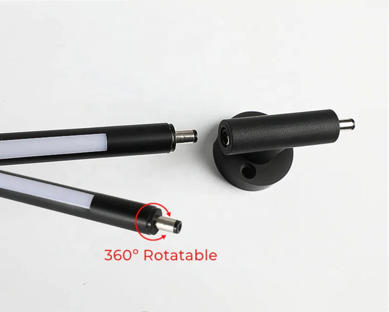 M-Lighting Skyline Linear Light Bar 360 Degree Rotation Linear Light Wall Mounted Extend Length Modern Living Room Decoration