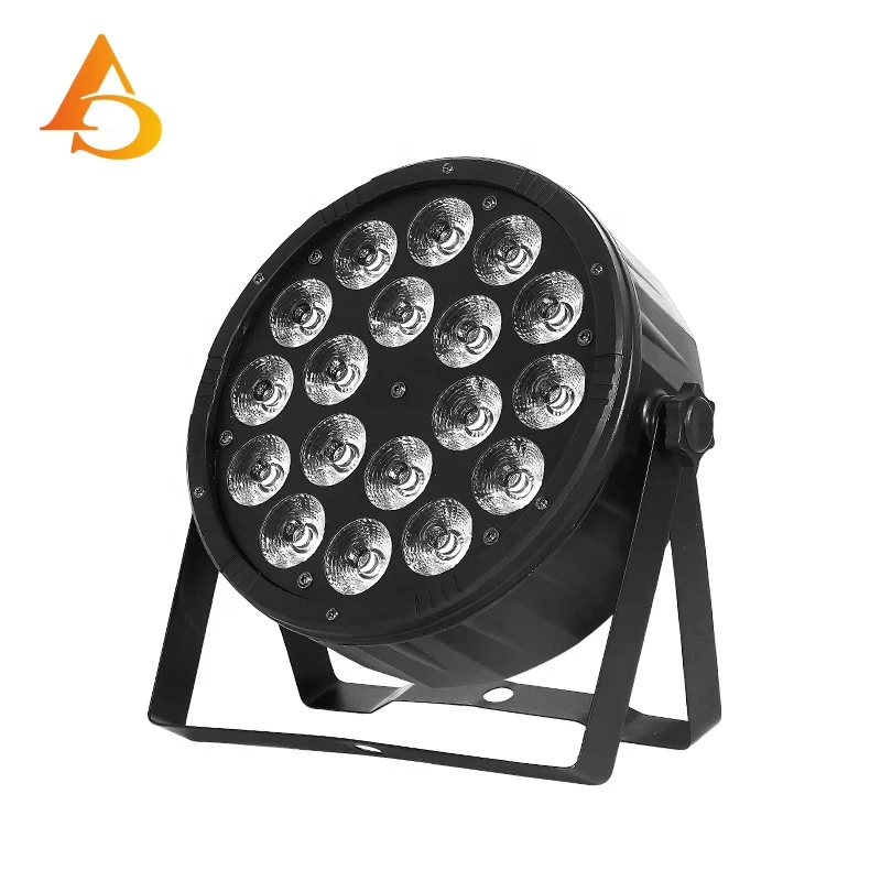 18pcs Led Stage Lights 18x12w rgbw 4in1 Led Par Can Light