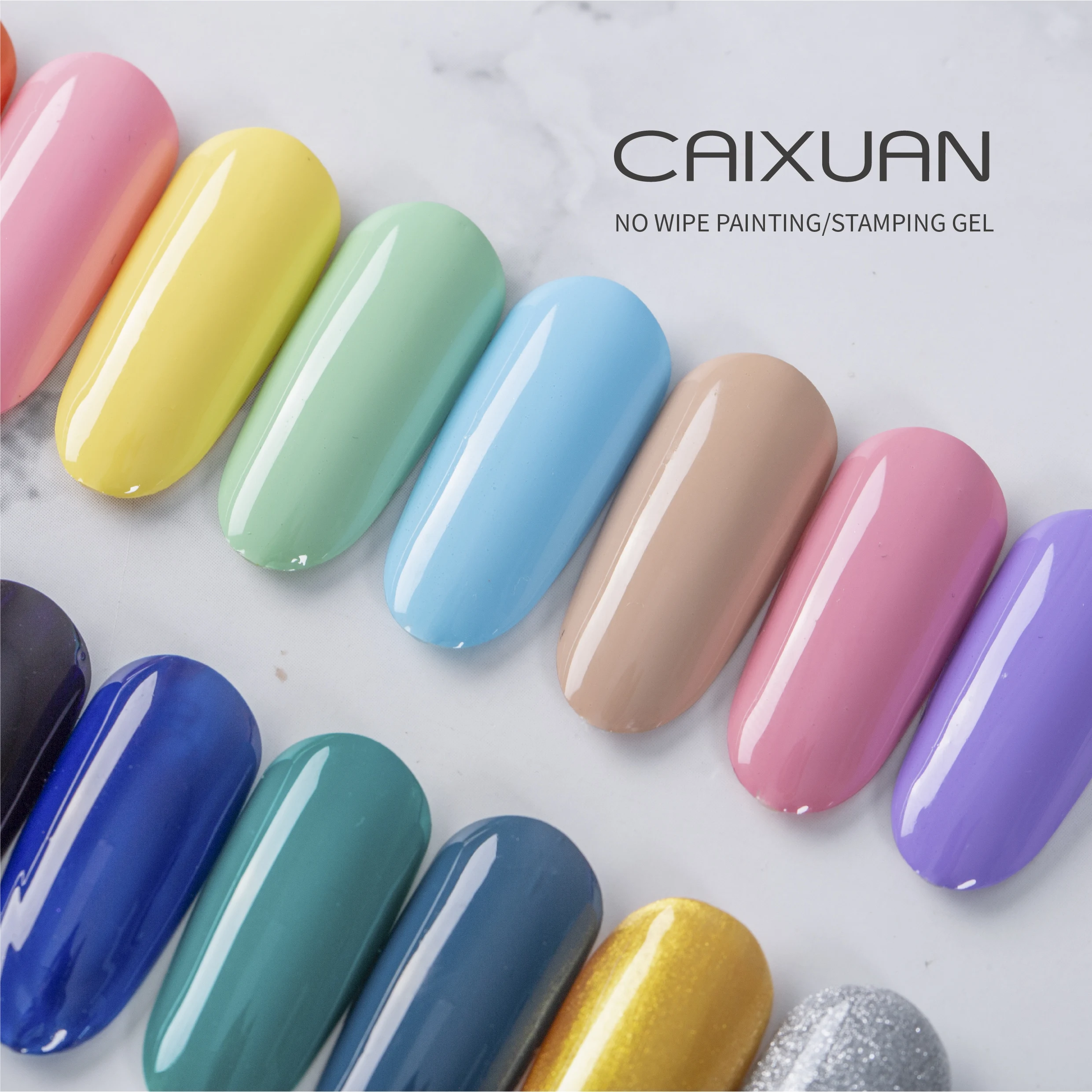 CX Beauty Color Painting Stamping Gel Professional Nail Art