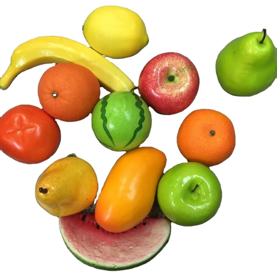 Высококачественные реалистичные искусственные фрукты и овощи оптом суккуленты для украшения