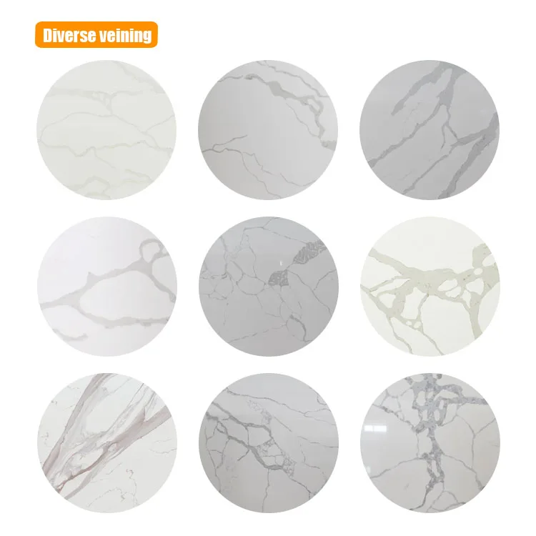 New White Artificial Quartz Stone Kitchen Countertop with High Quality