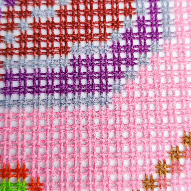 High Quality Diy Pillow Cross Stitch Embroidery Kit Needlework Cushion Cover Embroidery For Home