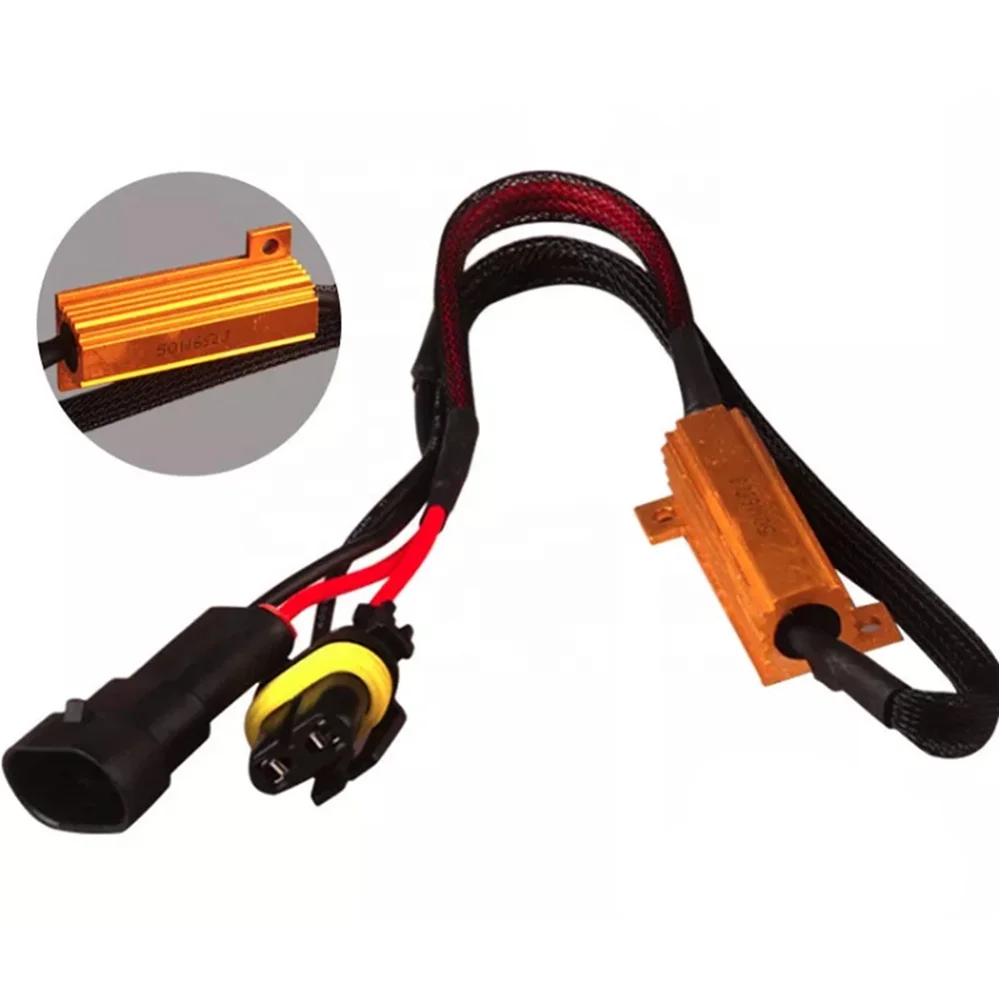 LED Decoder Canbus H7 9005 HB3 9006 HB4 H8 H11 LED Canbus Decoder Led Headlight Fog Light Error Free Warning Canceller Capacitor