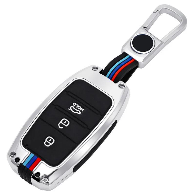 Zinc Alloy Silicone Car Key Case Cover For KIA Rio Rio5 Sportage Ceed Cerato K3 KX3 K4 K5 Cerato Sorento Optima Cerato Picanto