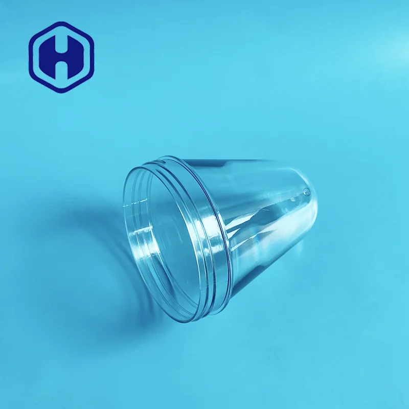 bpa free 900ml 1000ml neck 85mm cheap PET food jar plastic preform with handle lid