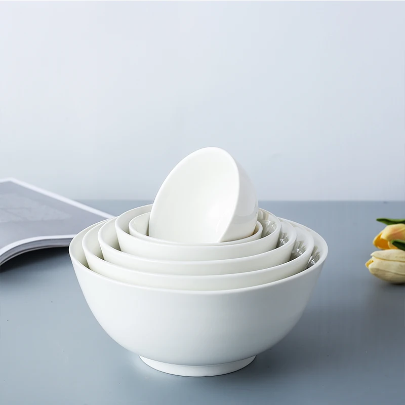 Salad Bowl 26 Ounce Pasta Bowls Large Ceramic Salad or Soup Bowl 21 cm Dishwasher and Microwave Safe