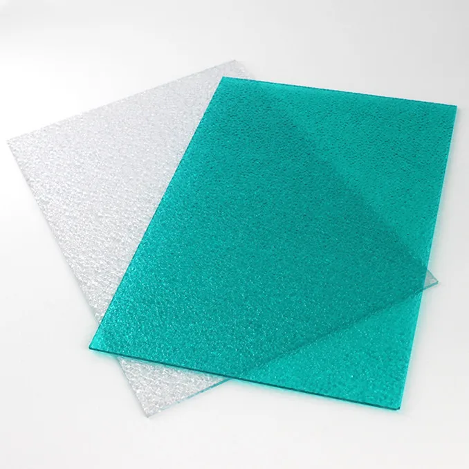 Alands Polycarbonate Embossed Sheet Clear PC Embossed board