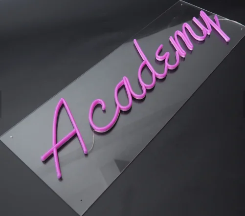 Пользовательские формы настенные подвесные светильники вывески led flex вывески буквы неоновая вывеска