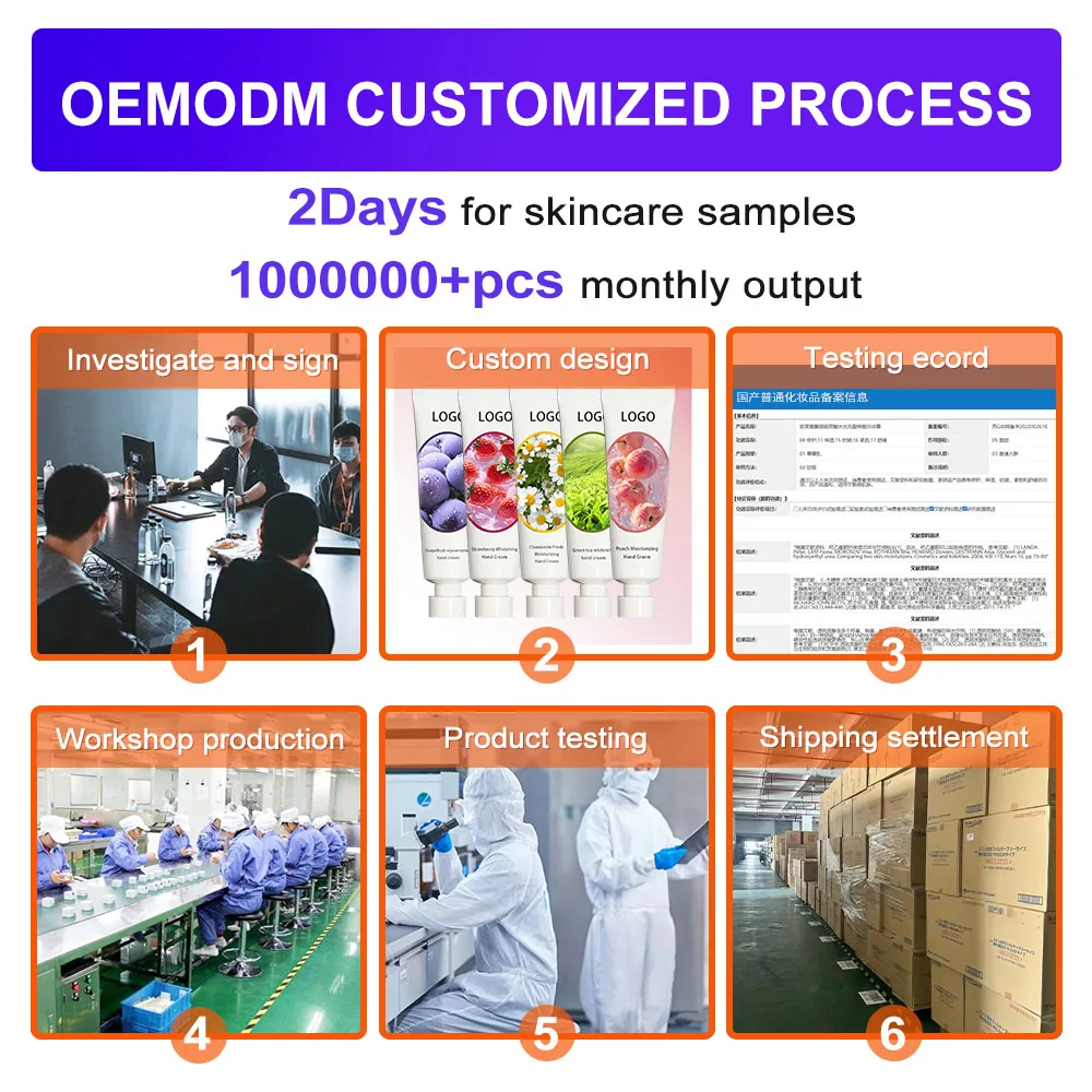 wholesale Fruit Flavor Moisturizing Hand Cream lotion whitening anti aging hand cream for women