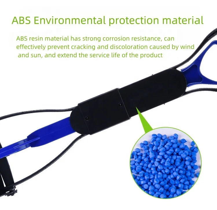 MMG Outdoor Portable Foldable Pooper for Dogs with Poop Bag Dispenser  Hot Selling Long Handle Potty Dog Poop Scooper