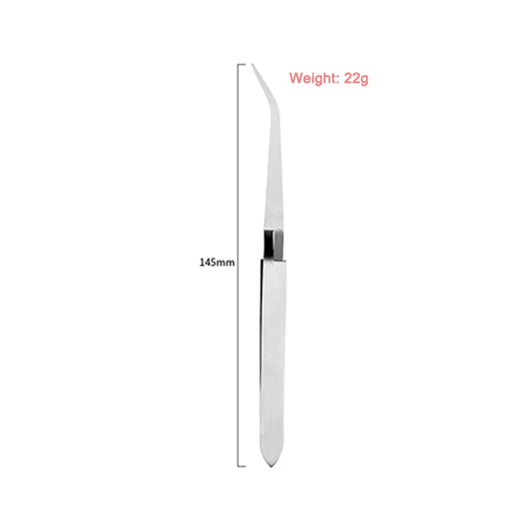 Factory Supply Nail Art Shaping Tweezers Stainless Steel Pinching Cuticle Remover Nail Pincher Picking Manicure Tweezers