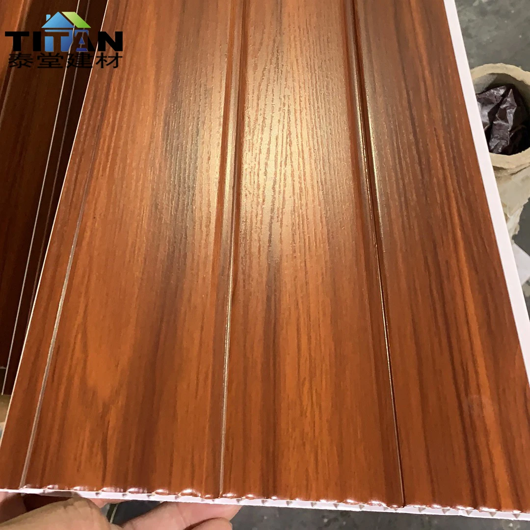 250x7x5800mm  Nigeria Ceiling Pvc Design Laminate Wall And Ceiling Panel